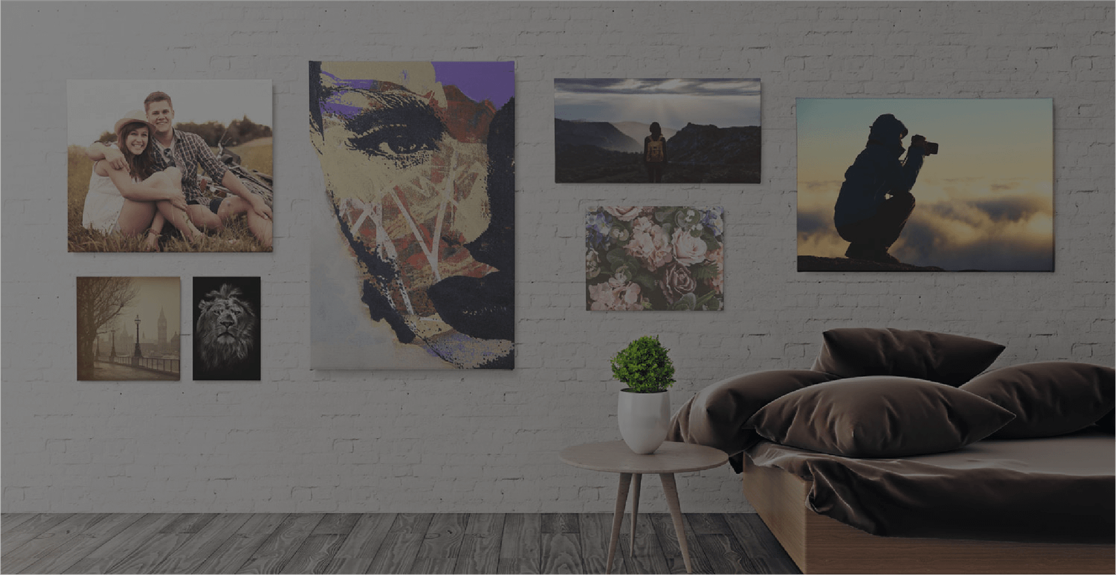 Canvas cu ramă – fotografie imprimată pe pânză