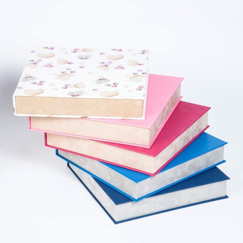 Cutie de lux pentru album digital, eco piele, giftbox realizat de FotoVmag Oradea